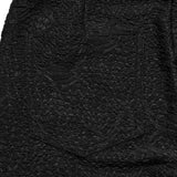 Goth texture knitting leggings