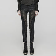 Goth Exquisite Lace Leggings