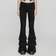 Low waist goth jeans