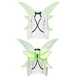 Punk Iridescent  Mesh Butterfly Wings