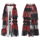 Sweet cool Gradient mesh skirt