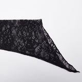 Goth Sexy Velvet Lace Dress