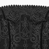 Goth 3D Embroidered Dress