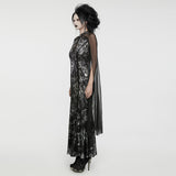 Goth Flowing Fairy  Dress