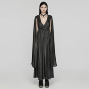 GothDeep V-neck dress