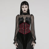 Goth Totem Retro Corset