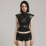 Punk Spiked Shoulder  Armor Harness