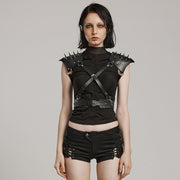 Punk Spiked Shoulder  Armor Harness