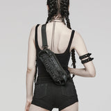 PUNK One Shoulder Spiked Bag