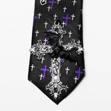 Punk 3D Metal Cross Tie