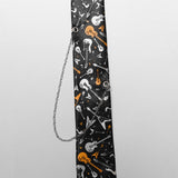 Punk hip-hop guitar tie