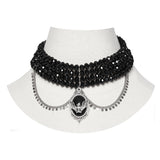 Goth Noble Bat Choker