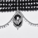 Goth Noble Bat Choker