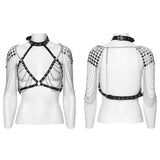 Punk sexy chain harness