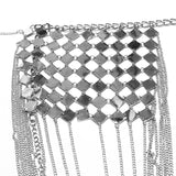 Punk sexy chain harness