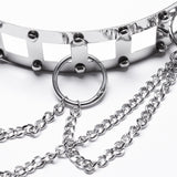 Punk Rivet Metal Belt