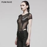 PUNK Sexy Mesh Bodysuit