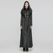 Goth Hooded Witch Coat