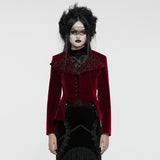 Goth Exquisite Embroidered Coat