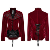 Goth Exquisite Embroidered Coat