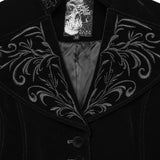 Goth Exquisite Embroidered Coat