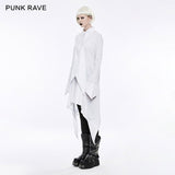 Loose Comfortable Cotton Gothic Shirt Dress