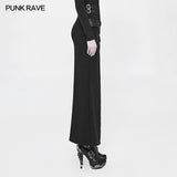 Handsome Military Uniform Long Punk Skirt For Women