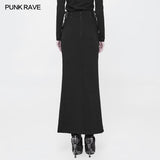 Handsome Military Uniform Long Punk Skirt For Women