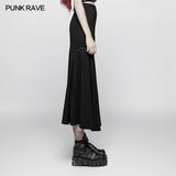 Punk Sexy Slim Fit Split Half Skirt