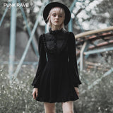 College lace patchwork dress