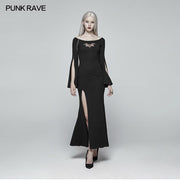 Gothic Bat Code Dress