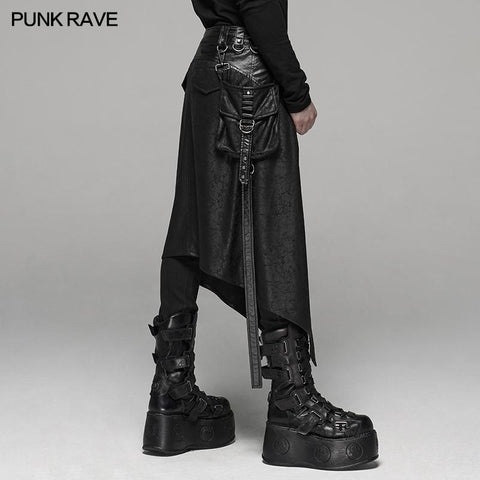 Punk Men's Half Skirt