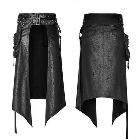 Punk Men's Half Skirt