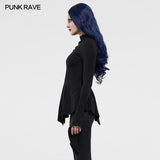 Gothic long-sleeved T-shirt