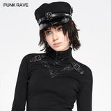 Punk handsome woolen beret