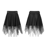 Daily Dark mesh skirt