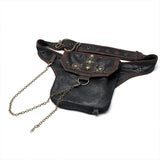 Steampunk retro waist bag