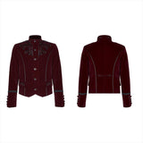 Exquisitely embroidered gothic jacket