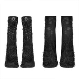 Punk decadent shabby Leg sleeve