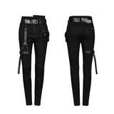 Diablo War-hee" series detachable loop denim jeans