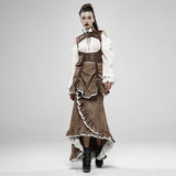 Steampunk Gorgeous Noble Fishtail Skirt