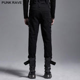 Punk regular tight pants