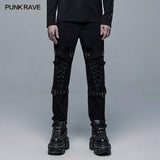 Punk Crisscross Long Pants