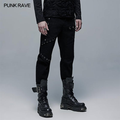 Punk Straight Long Pants