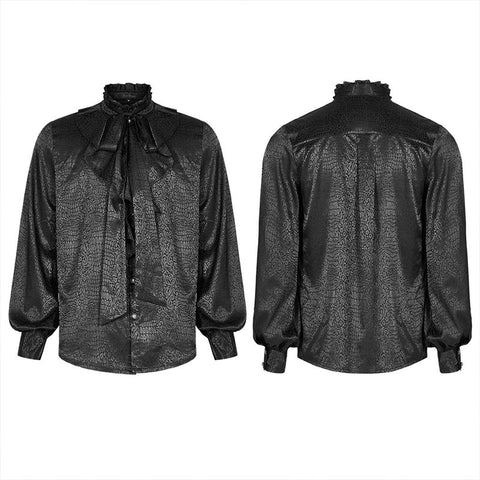 Gothic Vampire Count Long Sleeve Shirt